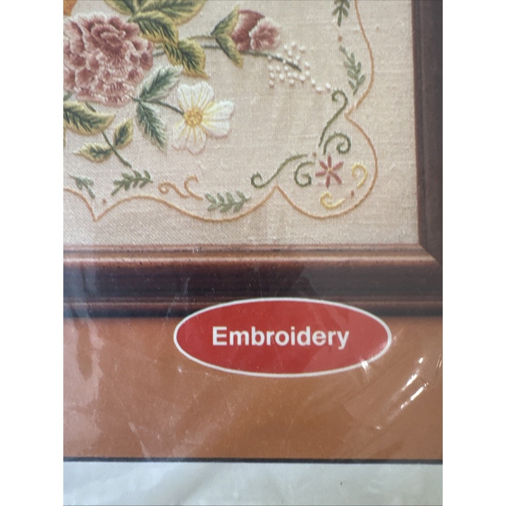 Vintage Inspiration Embroidered Kit #7148-8 New Day New Hope Current Sealed Kit - Picture 6 of 6